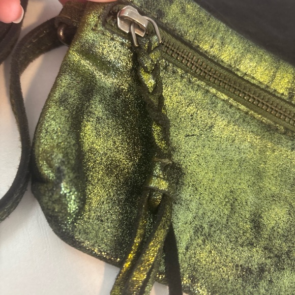 Free People 100% Cow Leather Mini Crossbody Purse NWT - Picture 5 of 10